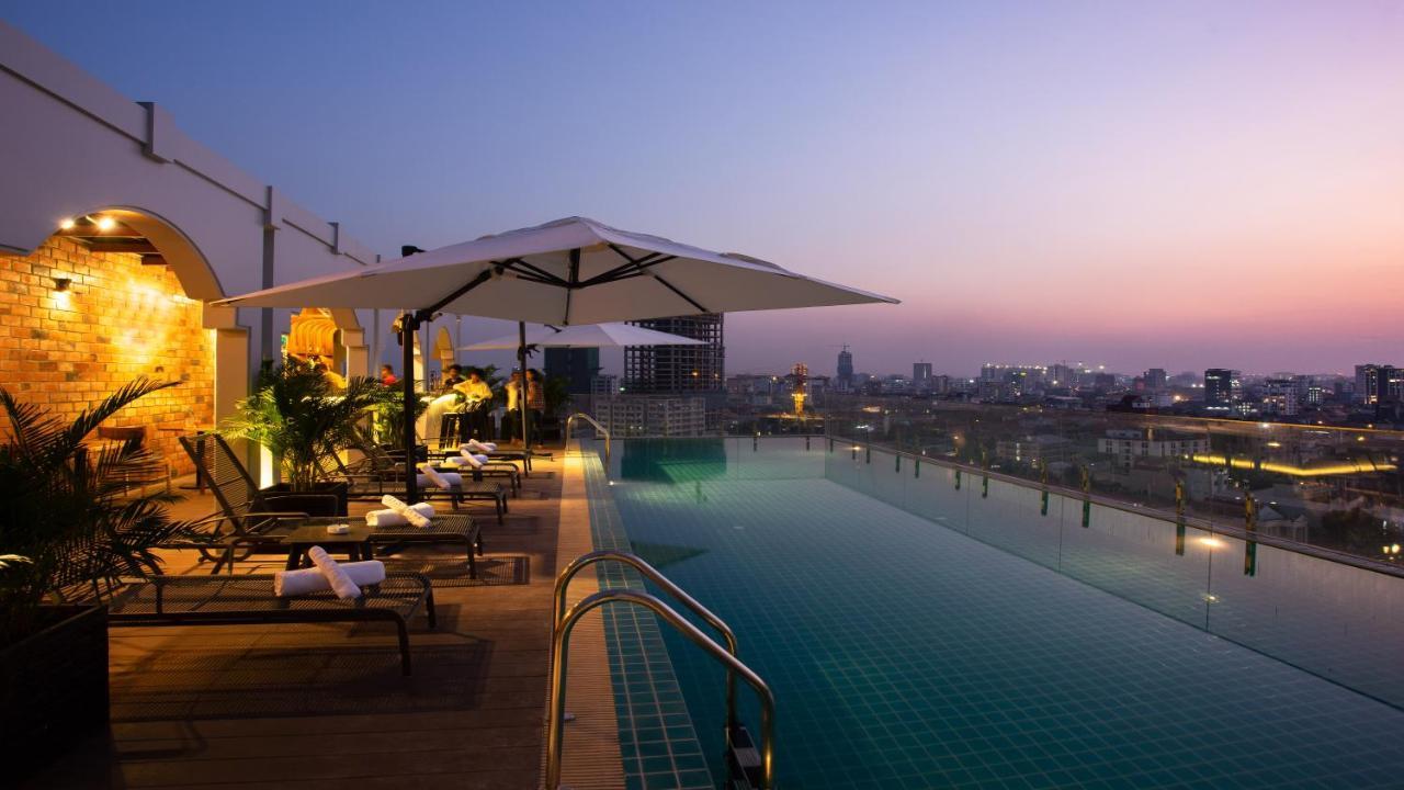 Tk View Hotel & Apartment Phnom Pen Exterior foto