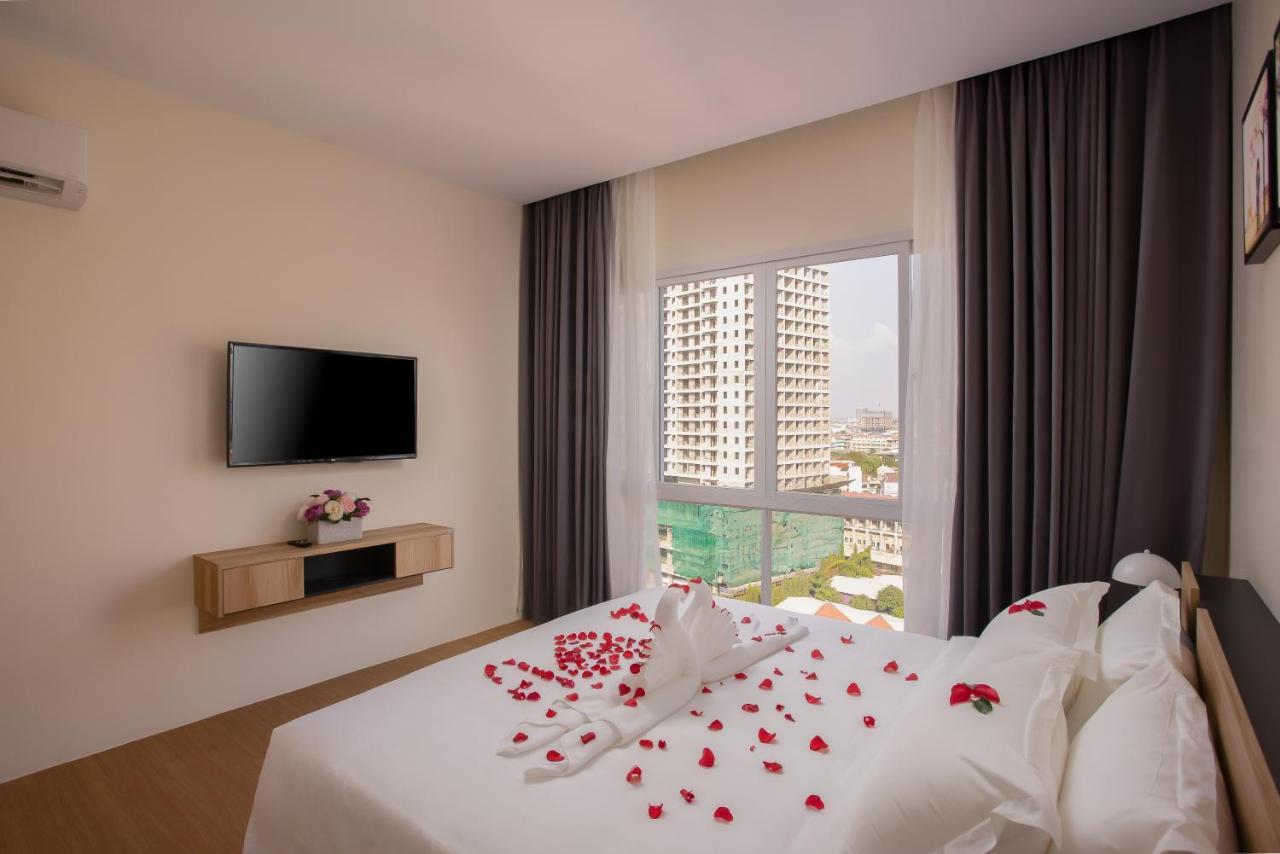 Tk View Hotel & Apartment Phnom Pen Exterior foto