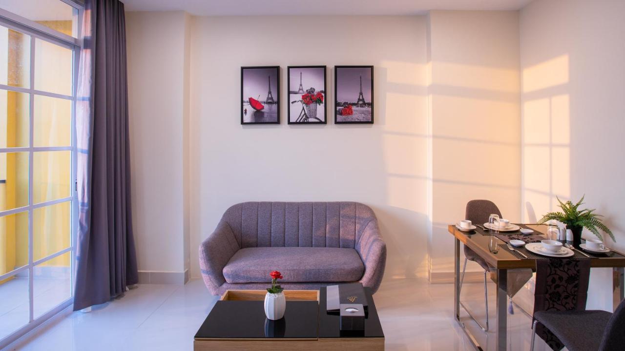 Tk View Hotel & Apartment Phnom Pen Exterior foto
