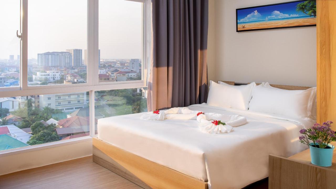 Tk View Hotel & Apartment Phnom Pen Exterior foto