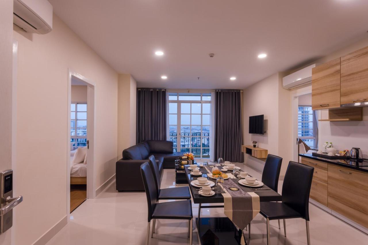 Tk View Hotel & Apartment Phnom Pen Exterior foto
